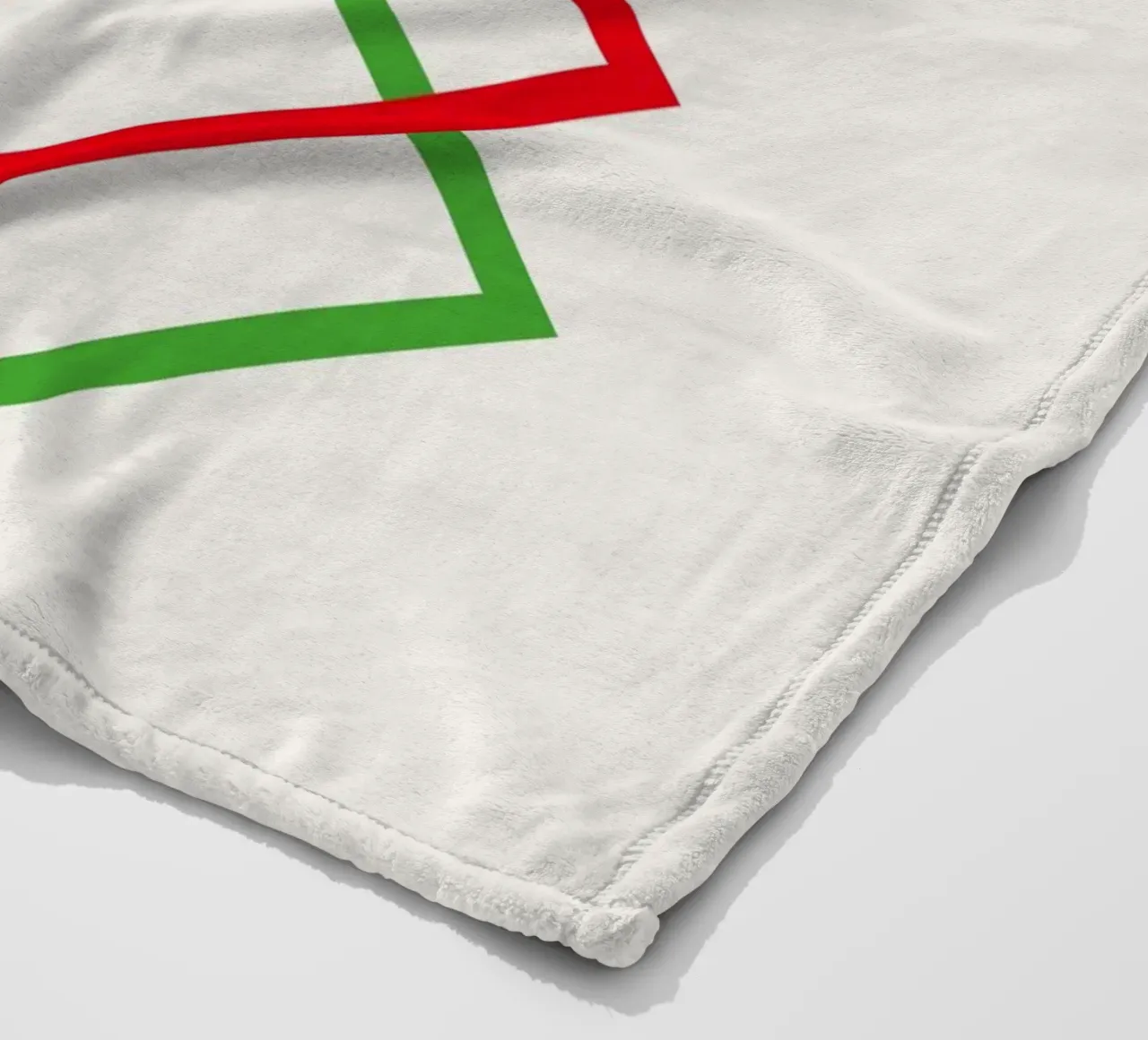 Interlink fleecedeken van Rose Beck Art