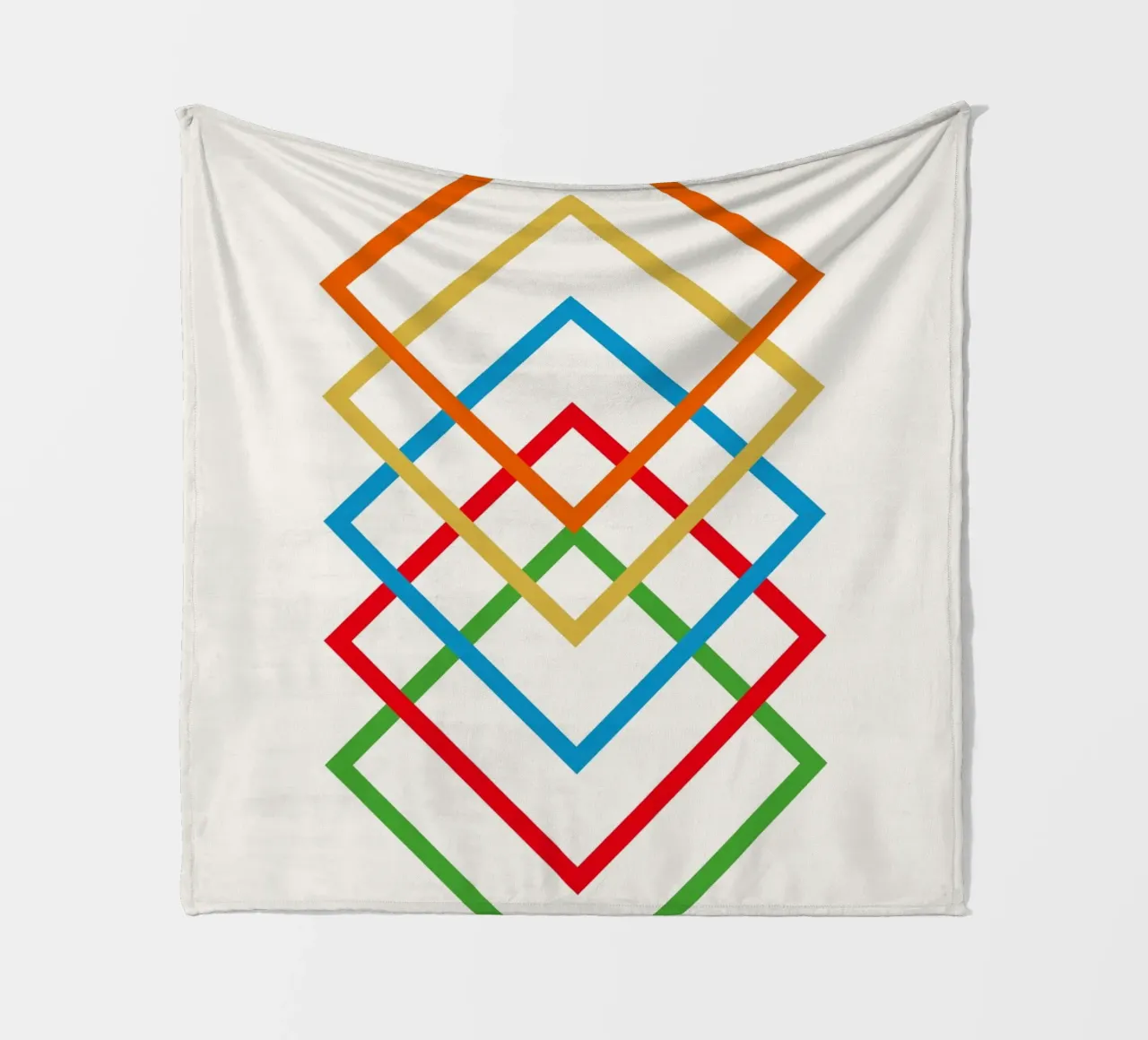 Interlink fleecedeken van Rose Beck Art