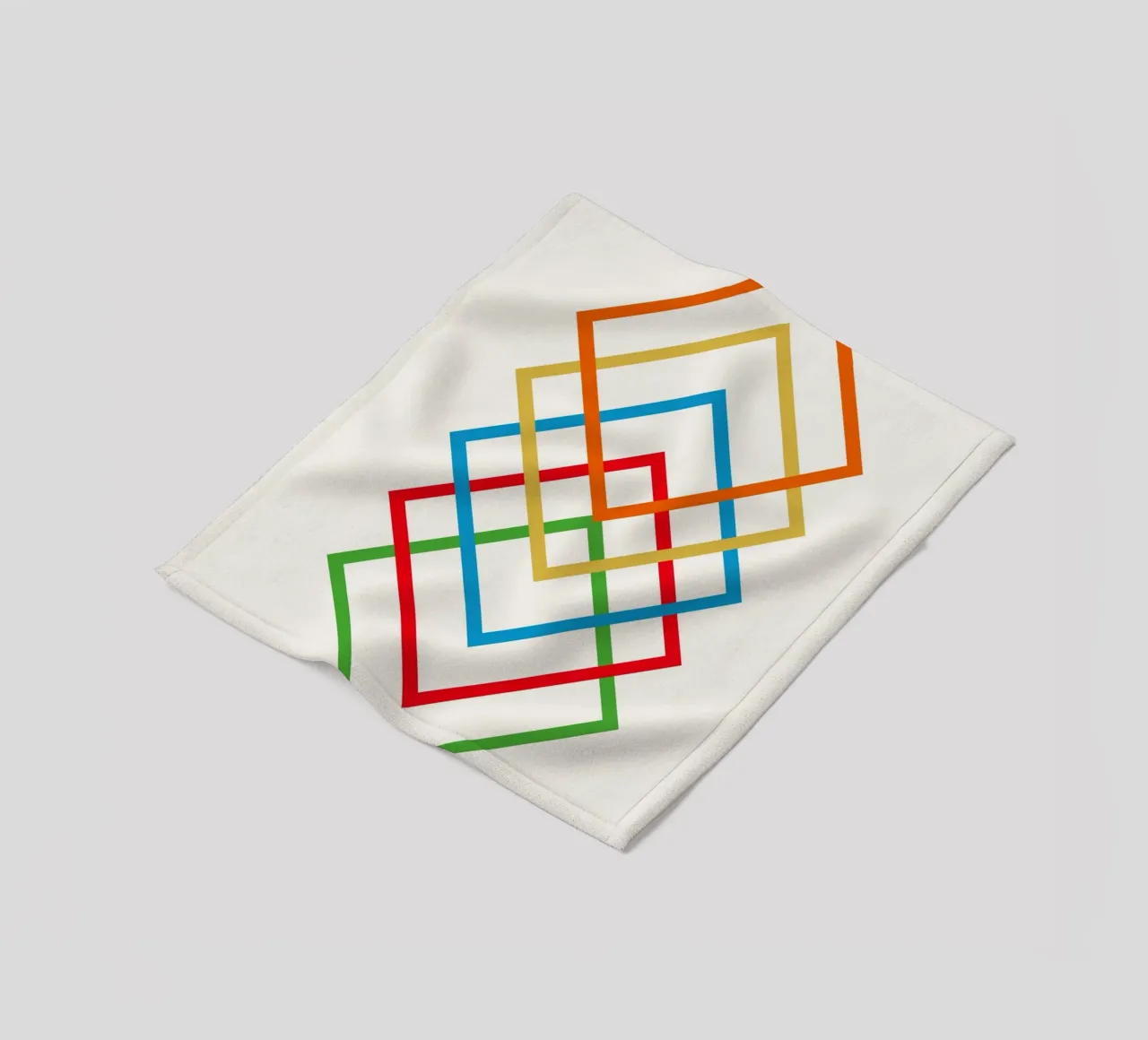 Interlink fleecedeken van Rose Beck Art