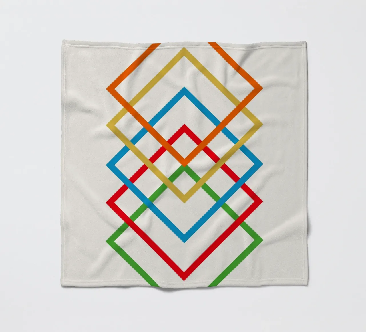 Interlink fleecedeken van Rose Beck Art