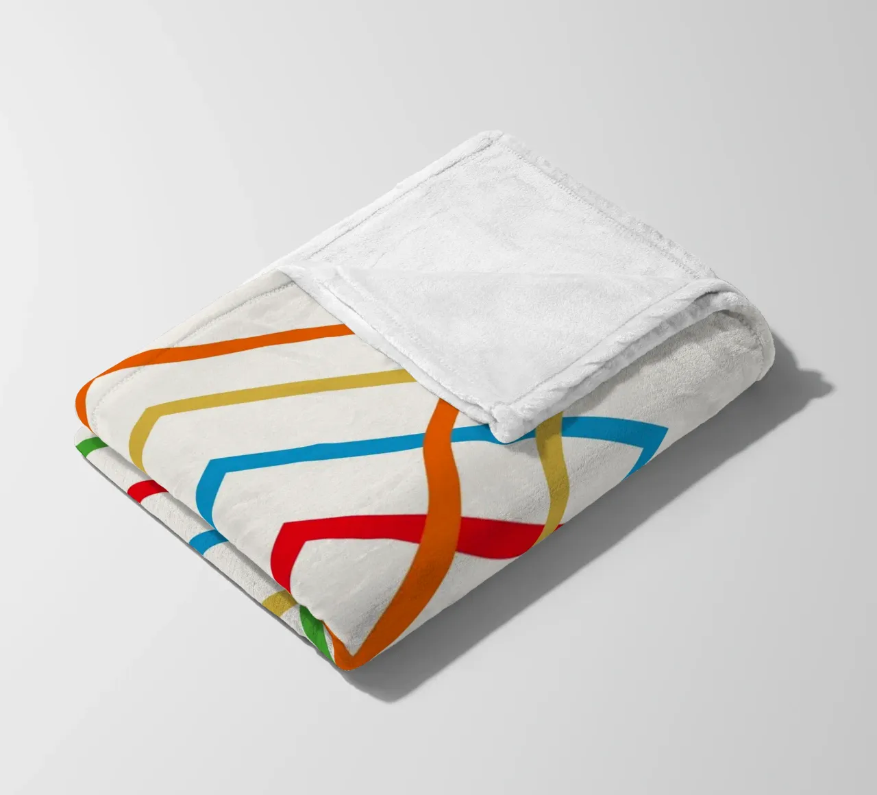 Interlink fleecedeken van Rose Beck Art