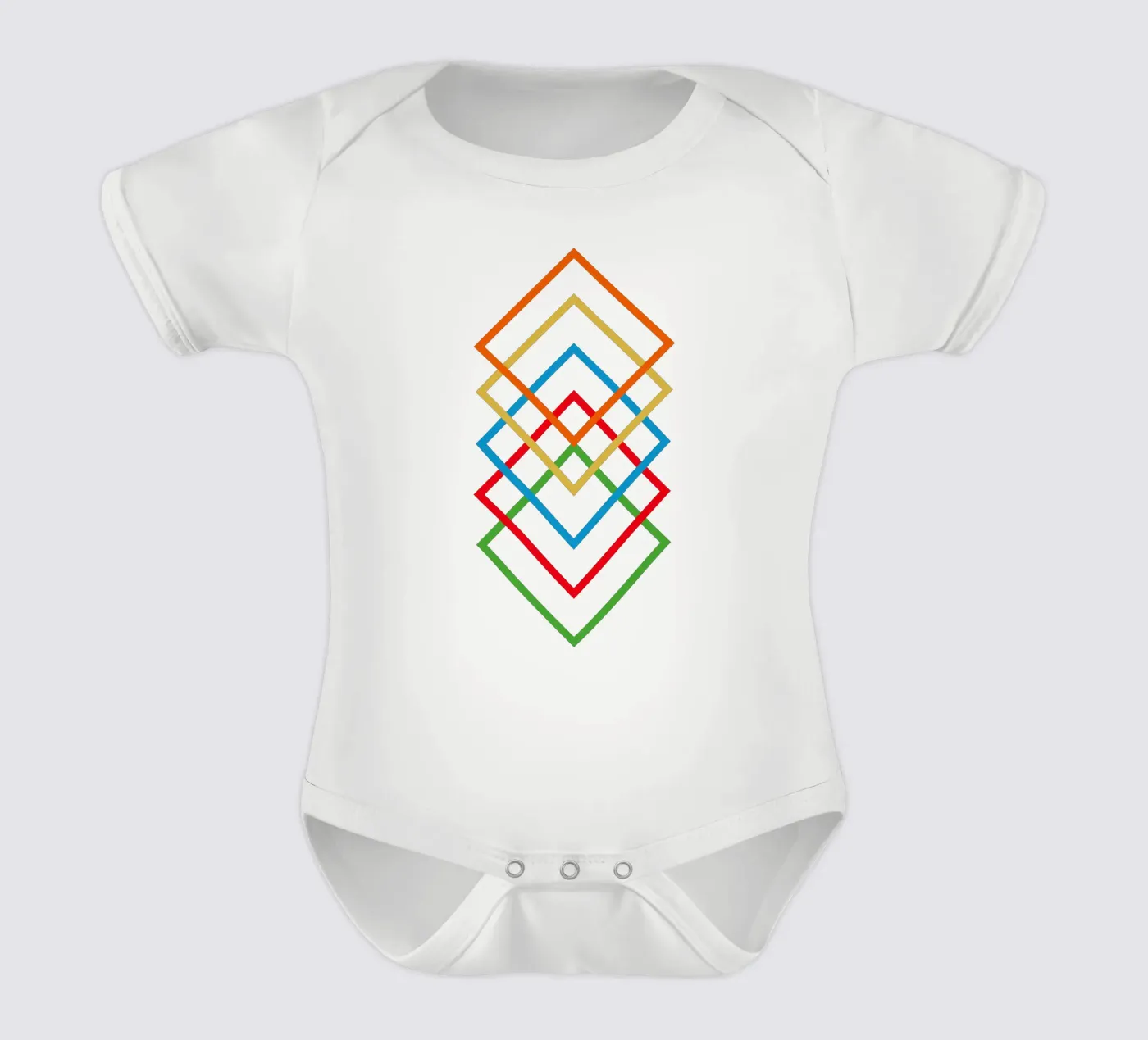 Interlink Kurzarm Babybody von Rose Beck Art