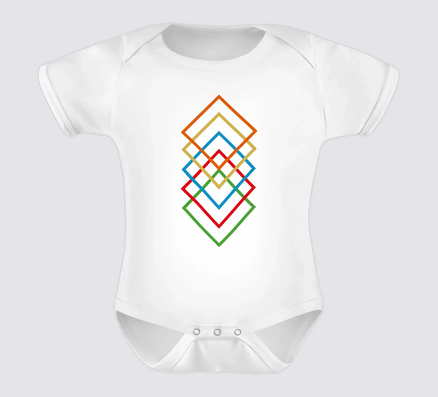 Interlink Kurzarm Babybody von Rose Beck Art