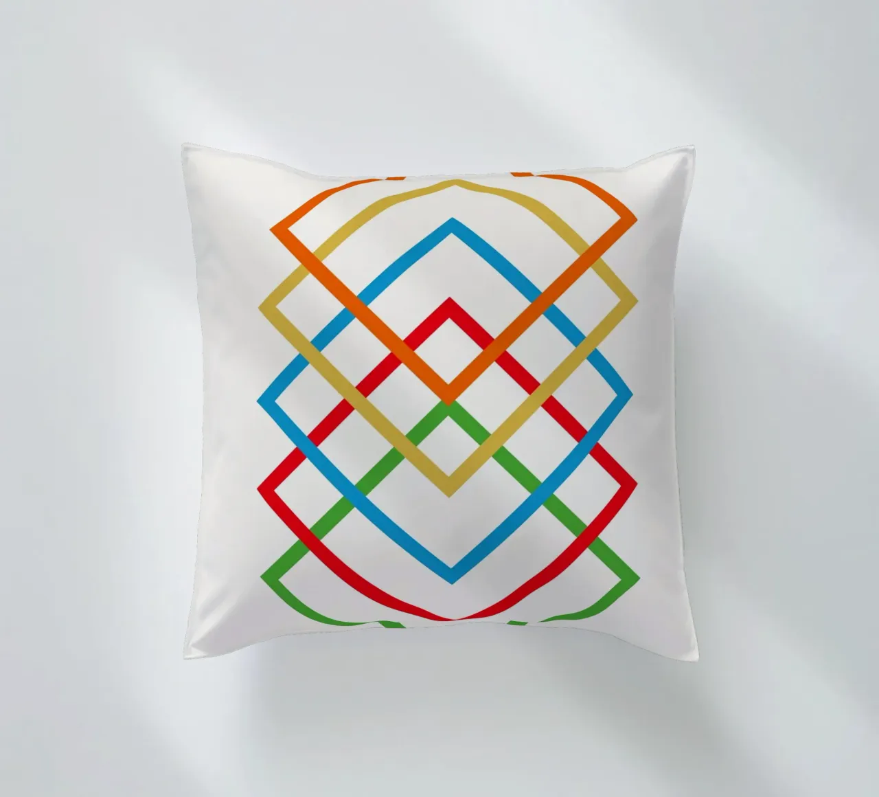 Interlink cuscino da Rose Beck Art