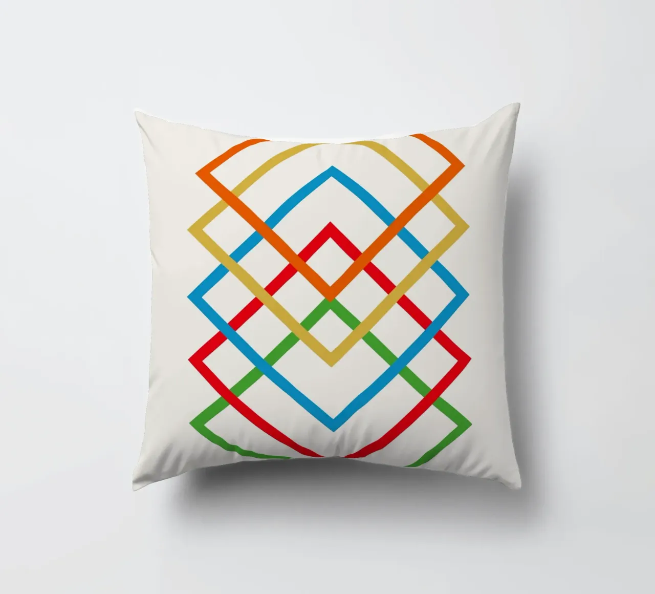Interlink cuscino da Rose Beck Art