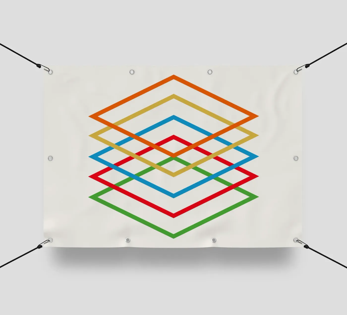 Interlink pvc-zeil van Rose Beck Art