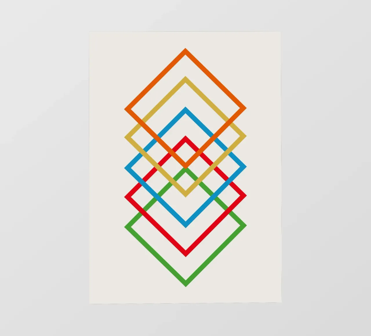 Interlink PVC Plane von Rose Beck Art