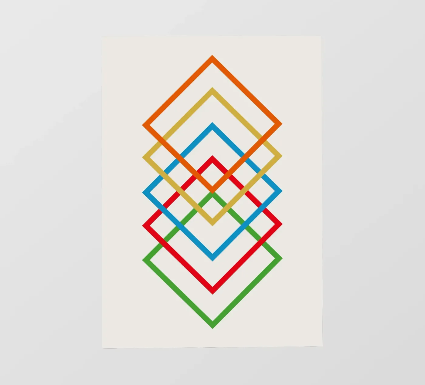 Interlink pvc-zeil van Rose Beck Art