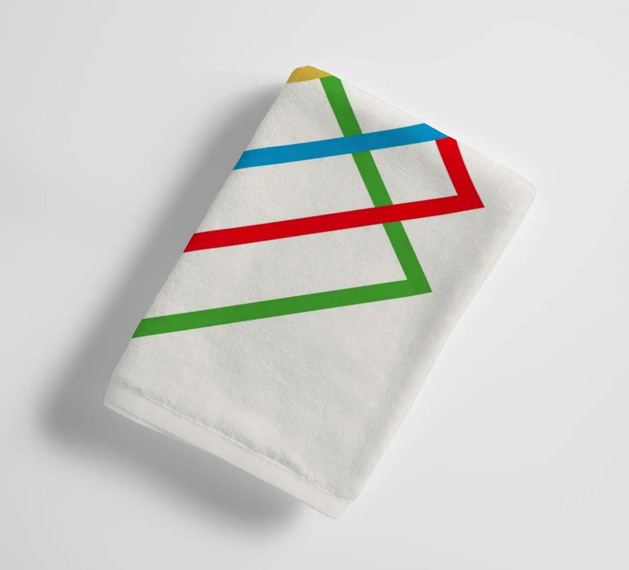 Interlink towel by Rose Beck Art