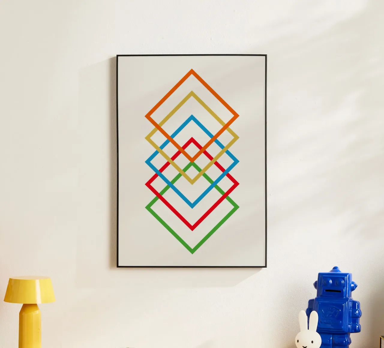 Interlink alluminio dibond da Rose Beck Art