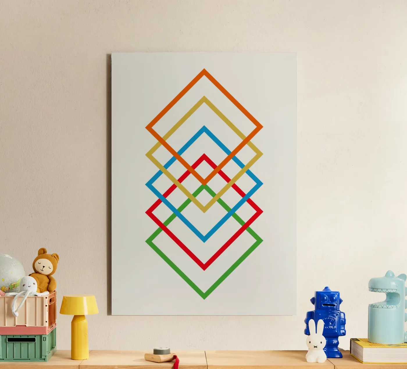 Interlink pannello forex da Rose Beck Art