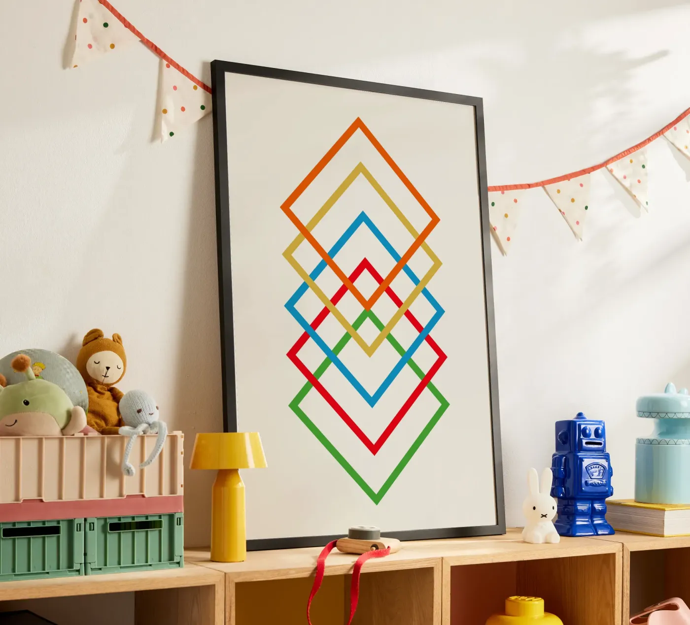 Interlink poster by Rose Beck Art