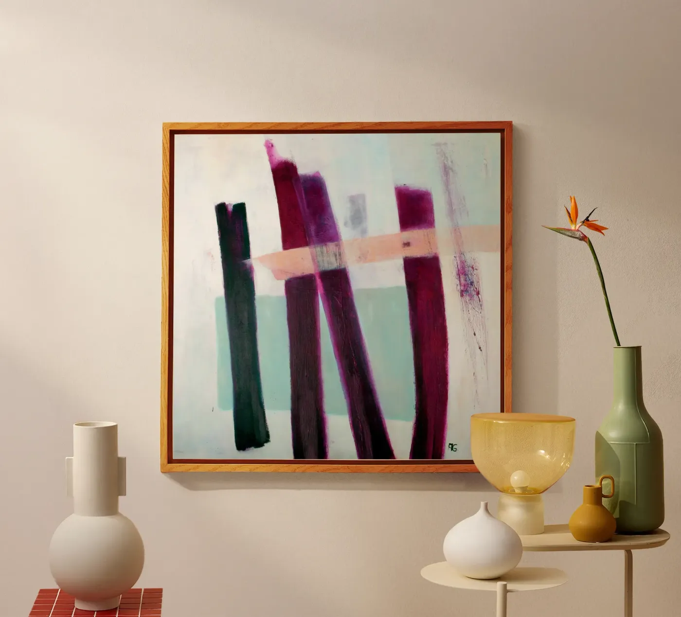 Distaccato plexiglass da Anita Gewald