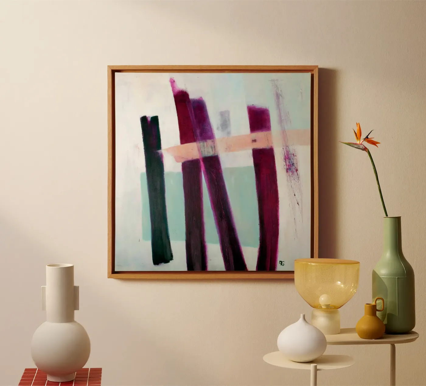 Detached canvas by Anita Gewald