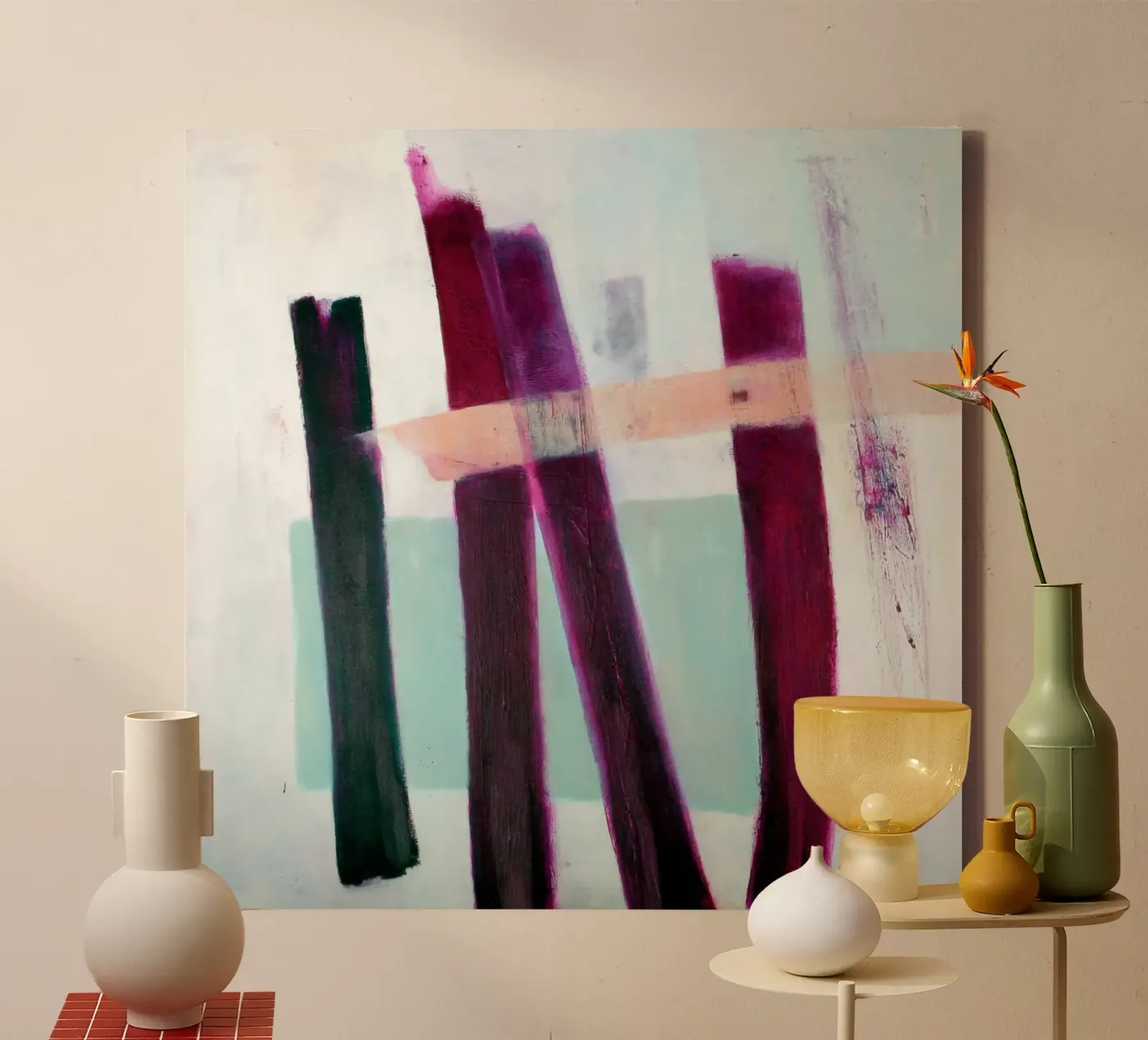 Detached canvas by Anita Gewald