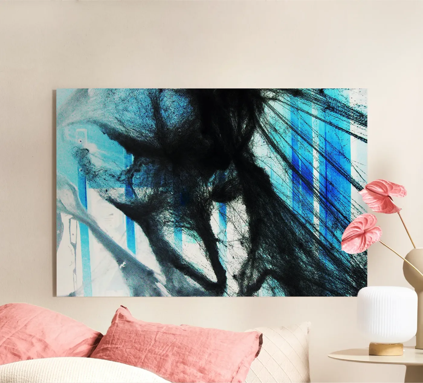 Web nero plexiglass da Massimo Frascogna