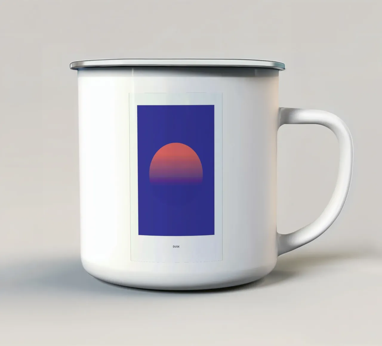 Dusk #6 tazza in smalto da daylight design studio