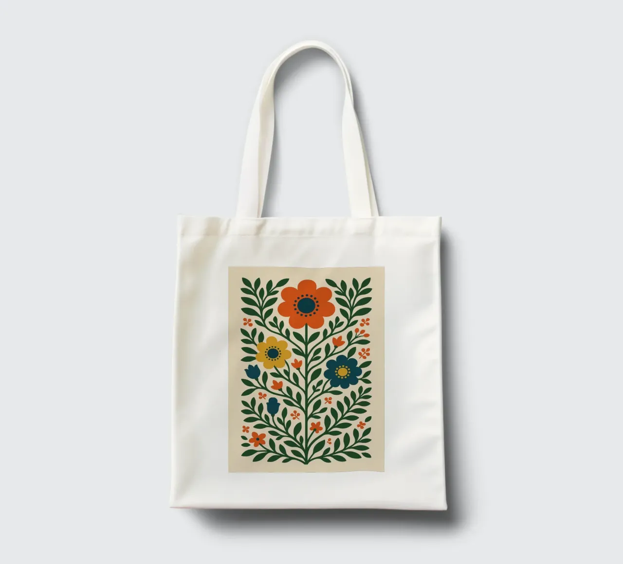 Tree of Flower borsa in juta da Studio M