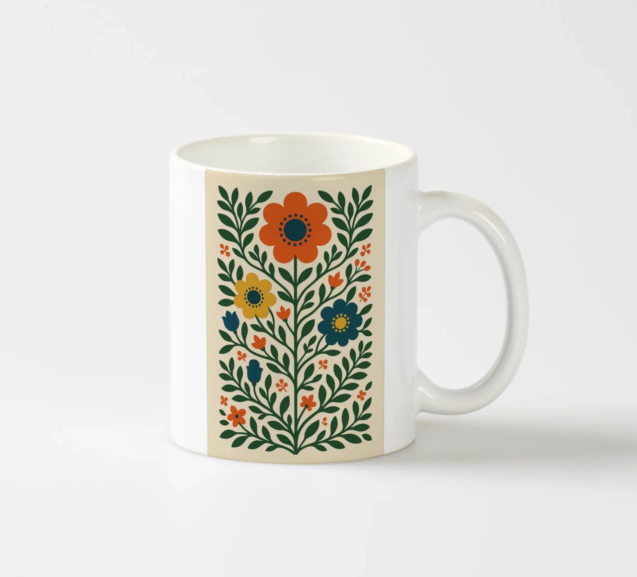 Tree of Flower tazza in ceramica da Studio M