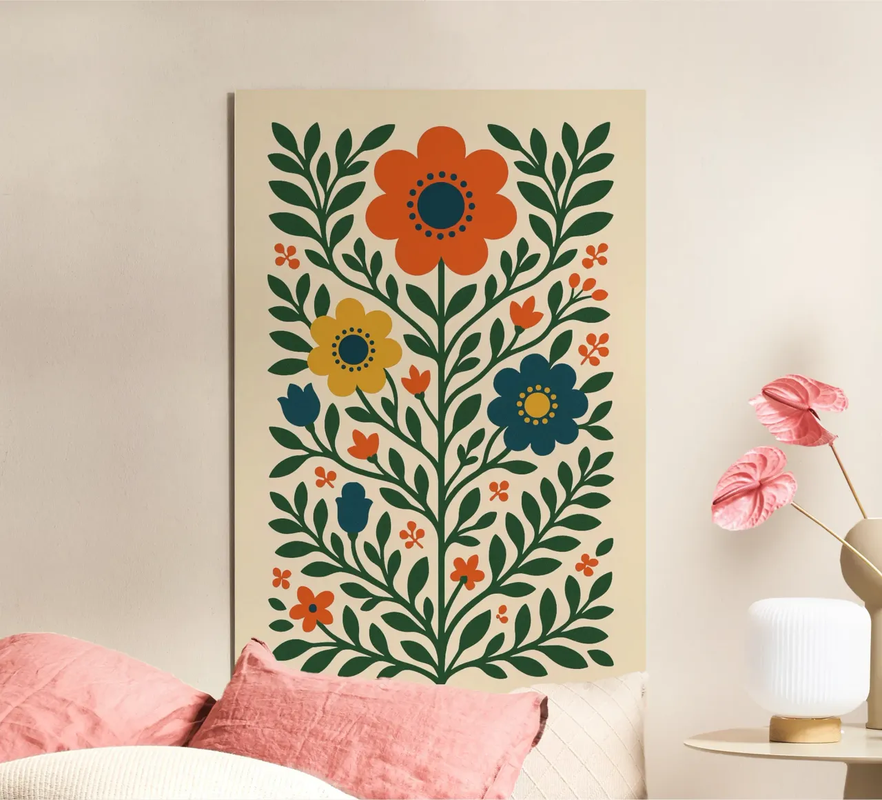 Tree of Flower alluminio dibond da Studio M