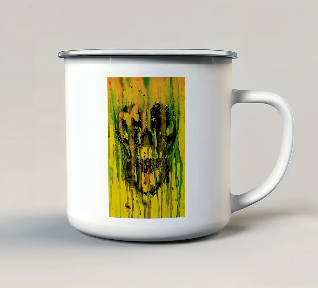 Birth of Oblivion tazza in smalto da Nicebleed