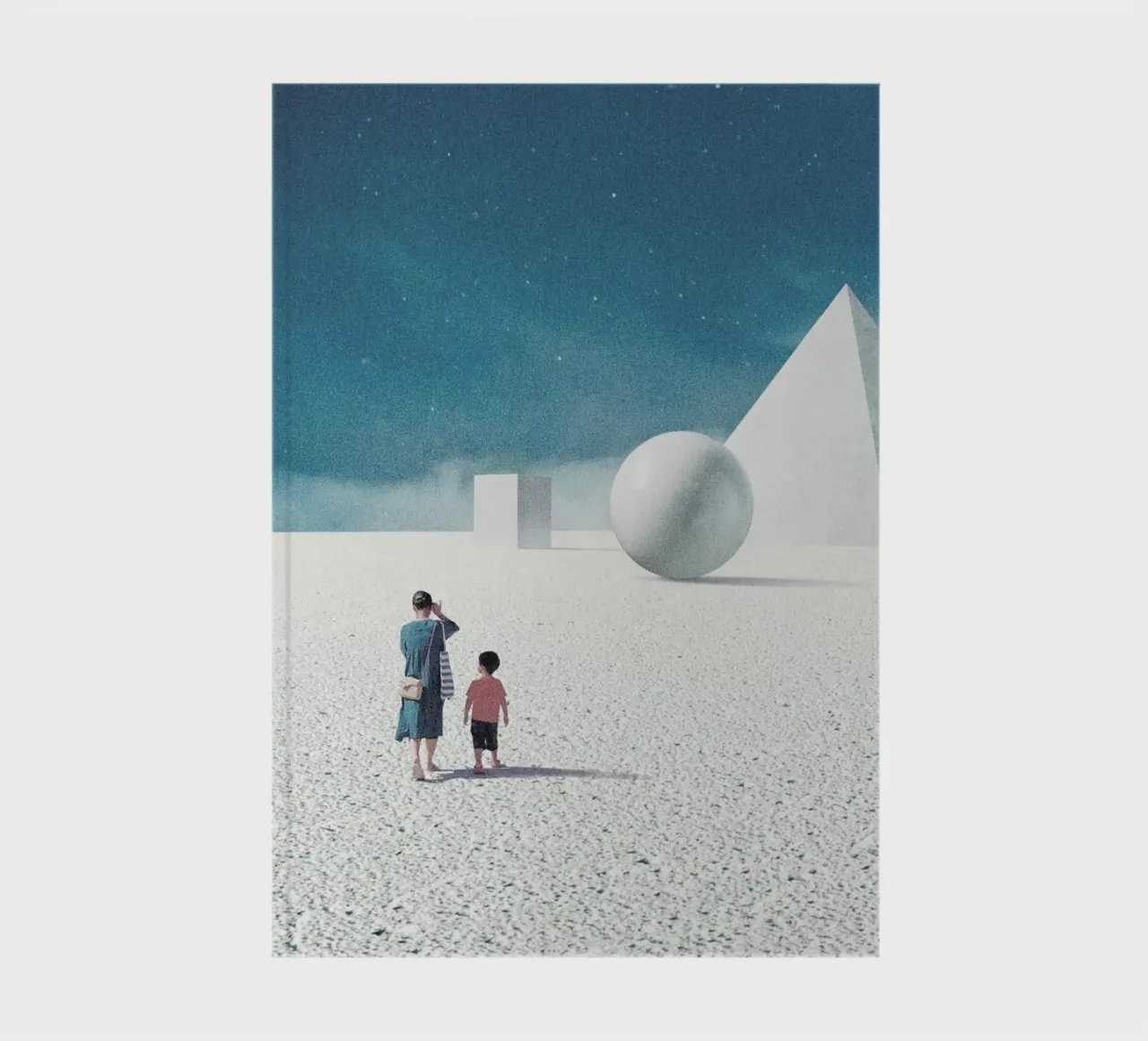 Mom Taught Me How To Look Around notebook by Maarten Léon