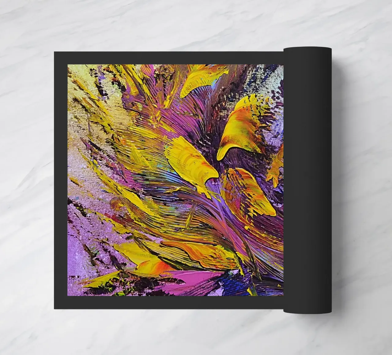 CREATIVE PASSION zerbino da Thierry Vobmann Abstract painting