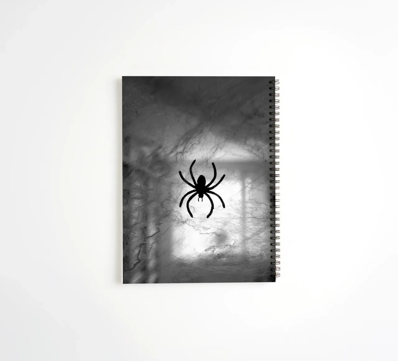 The spider spiral notebook by Massimo Frascogna