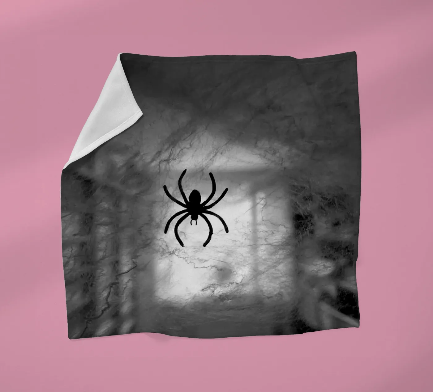 Die Spinne Fleecedecke von Massimo Frascogna