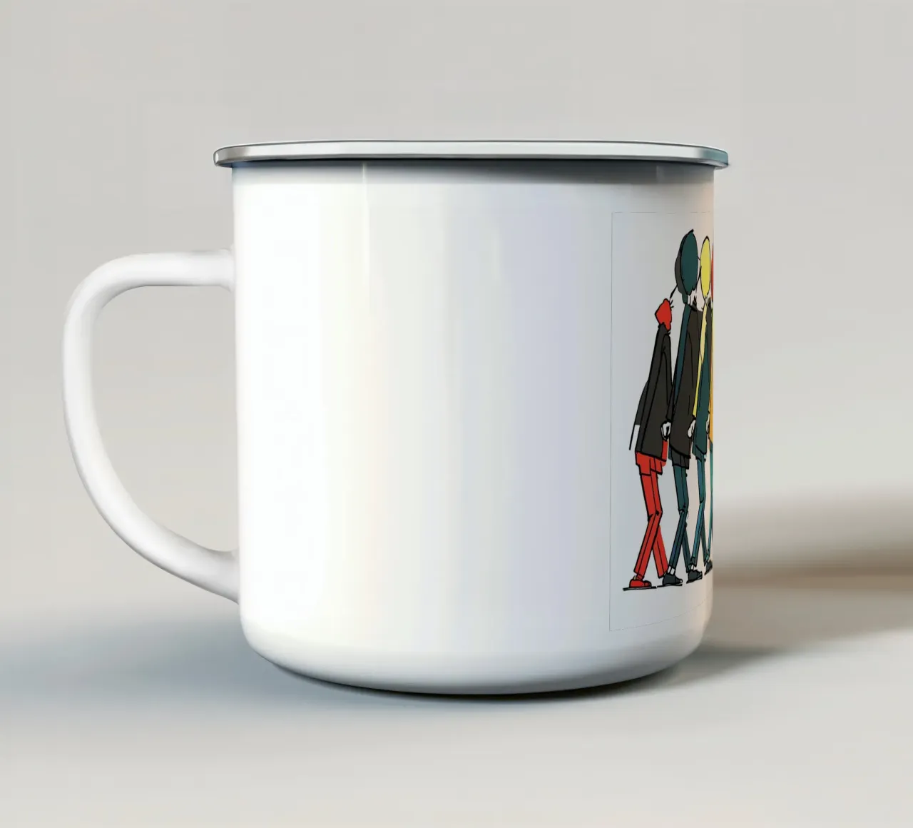 People1021 tazza in smalto da POSTERS - Peter Lorenz