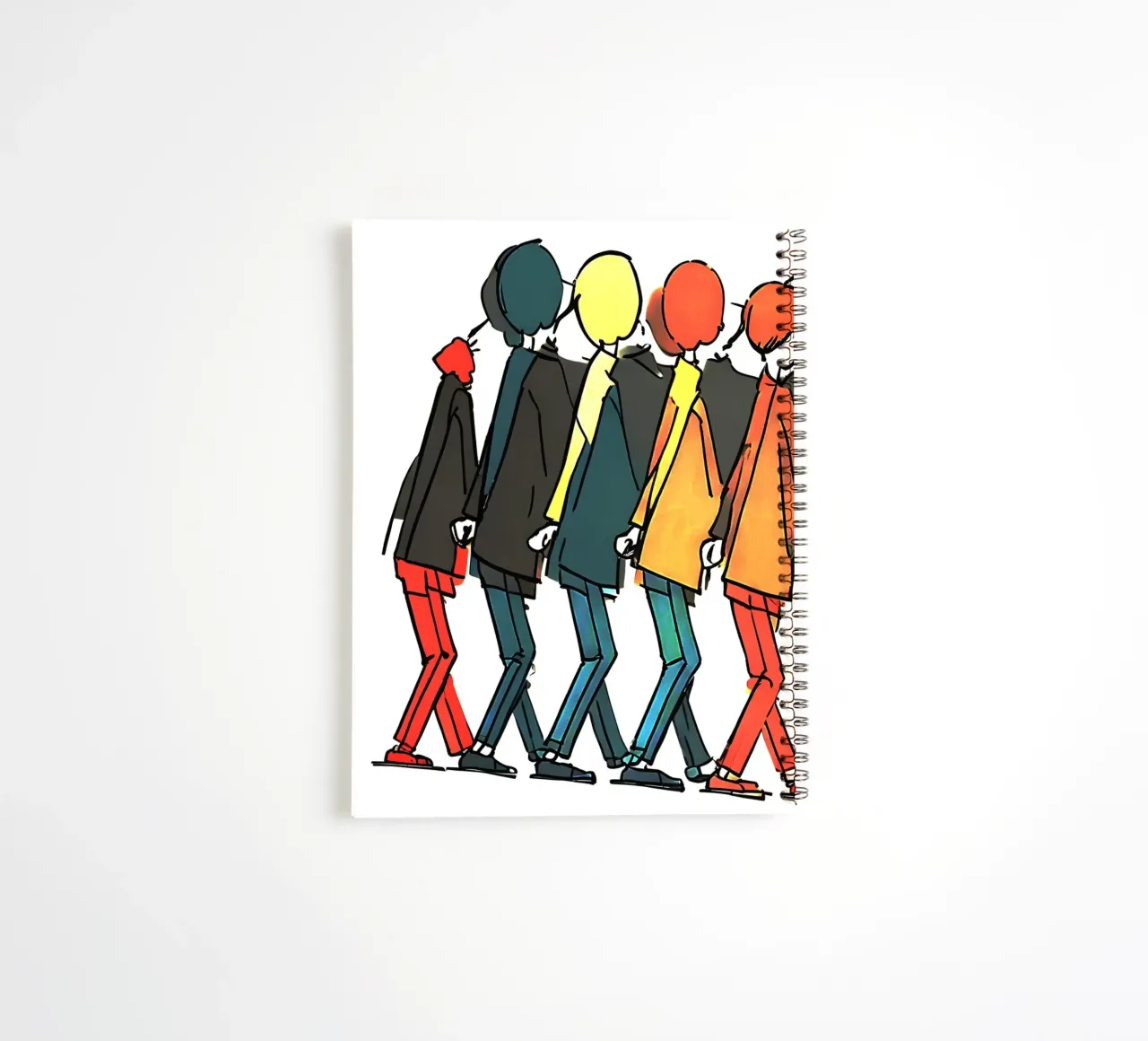 People1021 diario ad anelli da POSTERS - Peter Lorenz