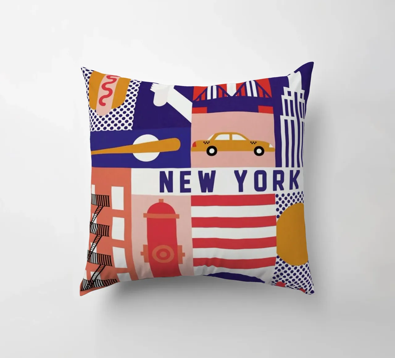 Iconic New York cuscino da The Cartography Collection