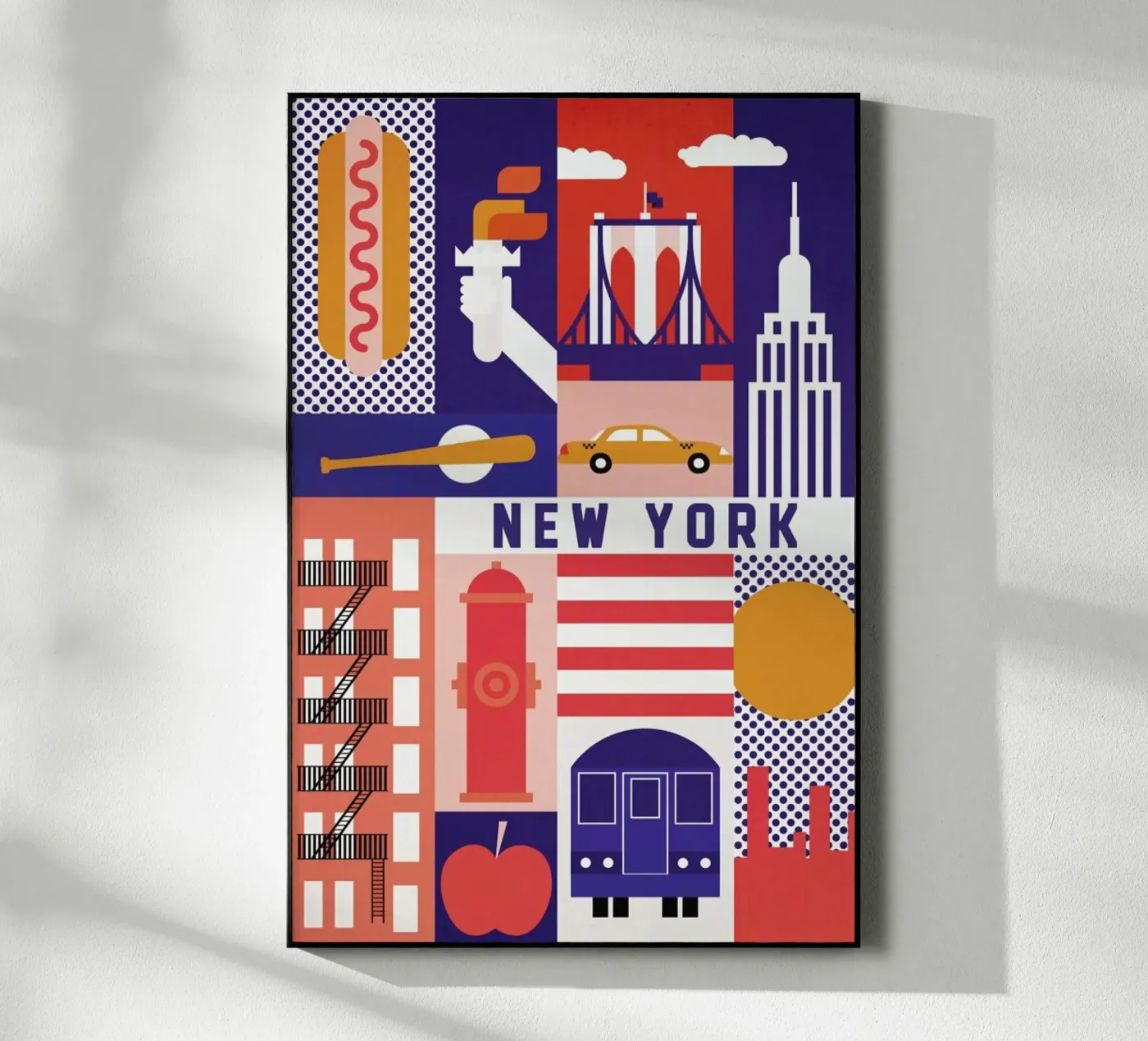 Iconic New York plexiglass da The Cartography Collection