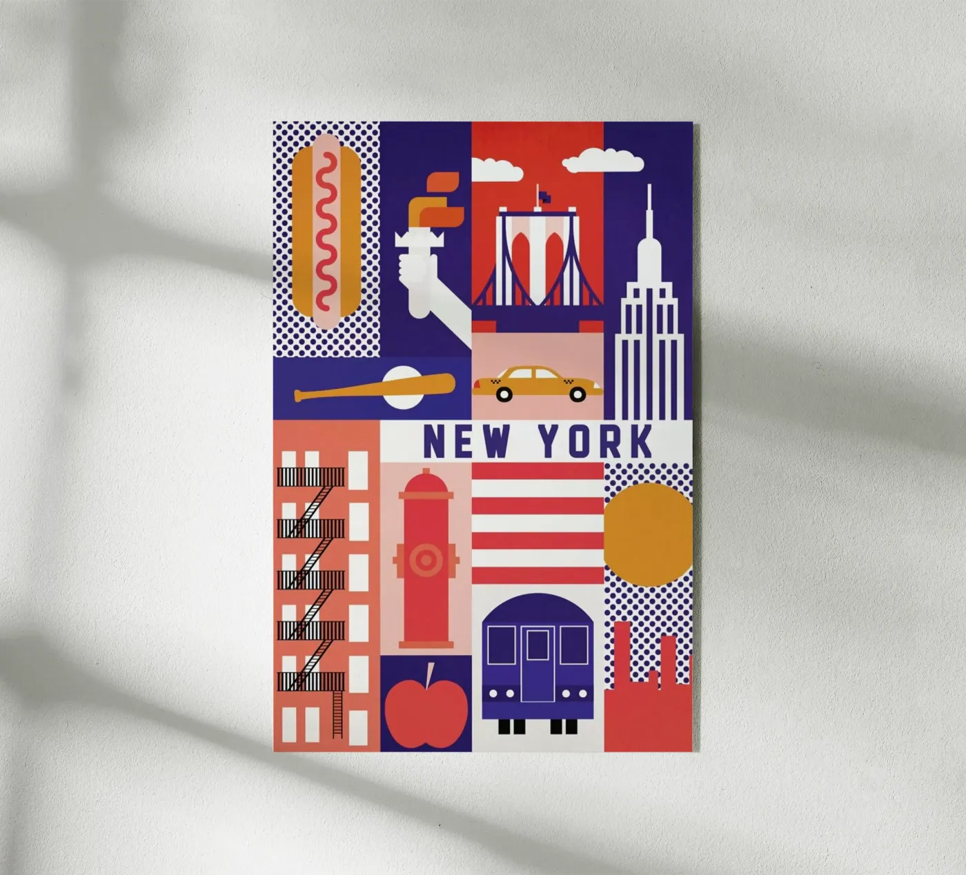 Iconic New York plexiglass da The Cartography Collection