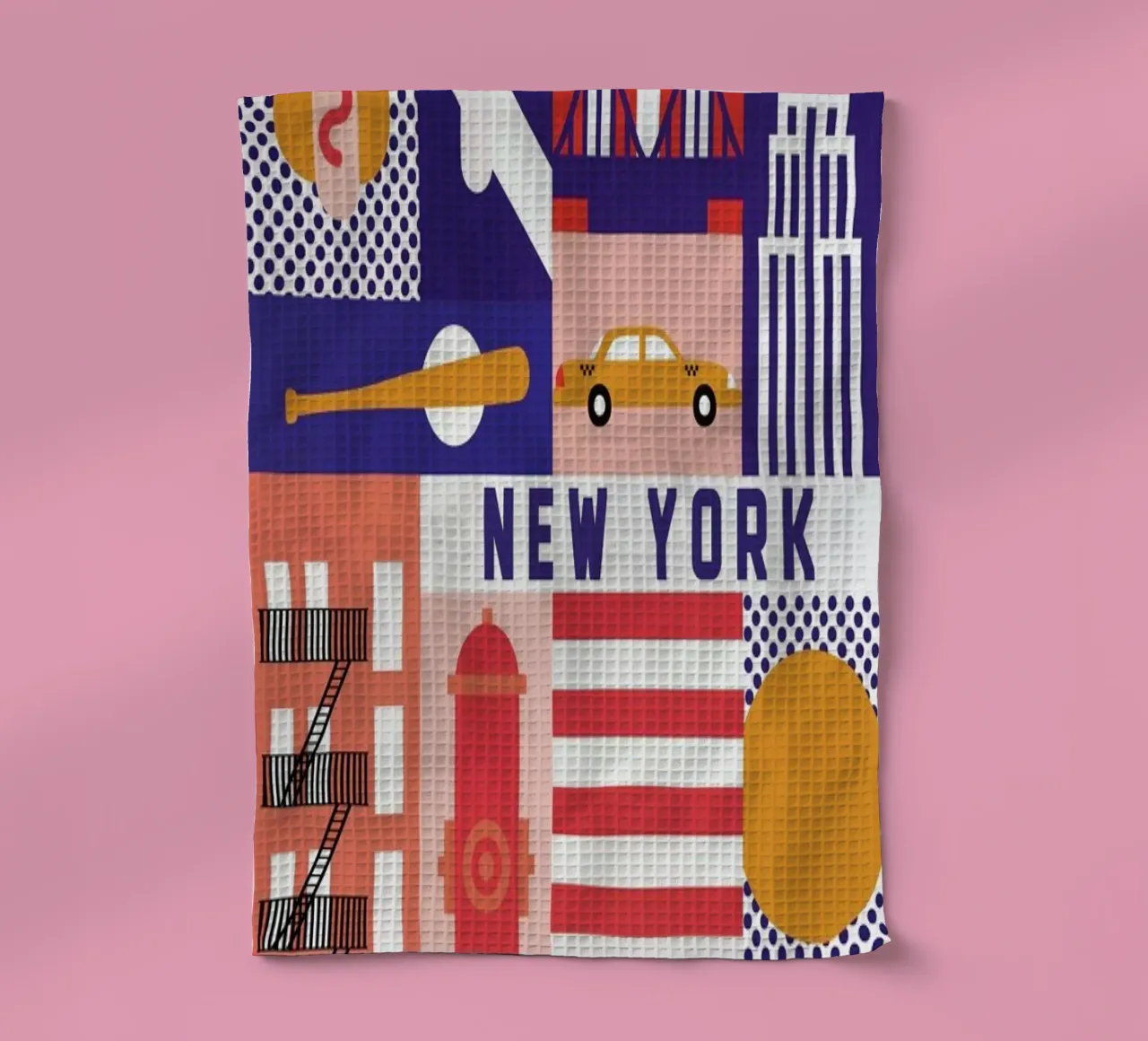 Iconic New York canovaccio da cucina da The Cartography Collection
