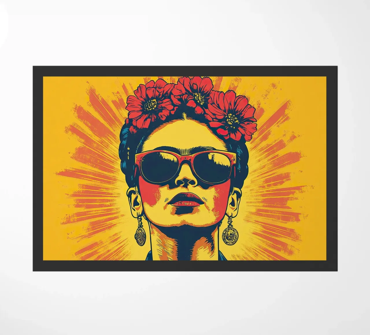 Frida Kahlo - Unbroken zerbino da Fantasias Florales
