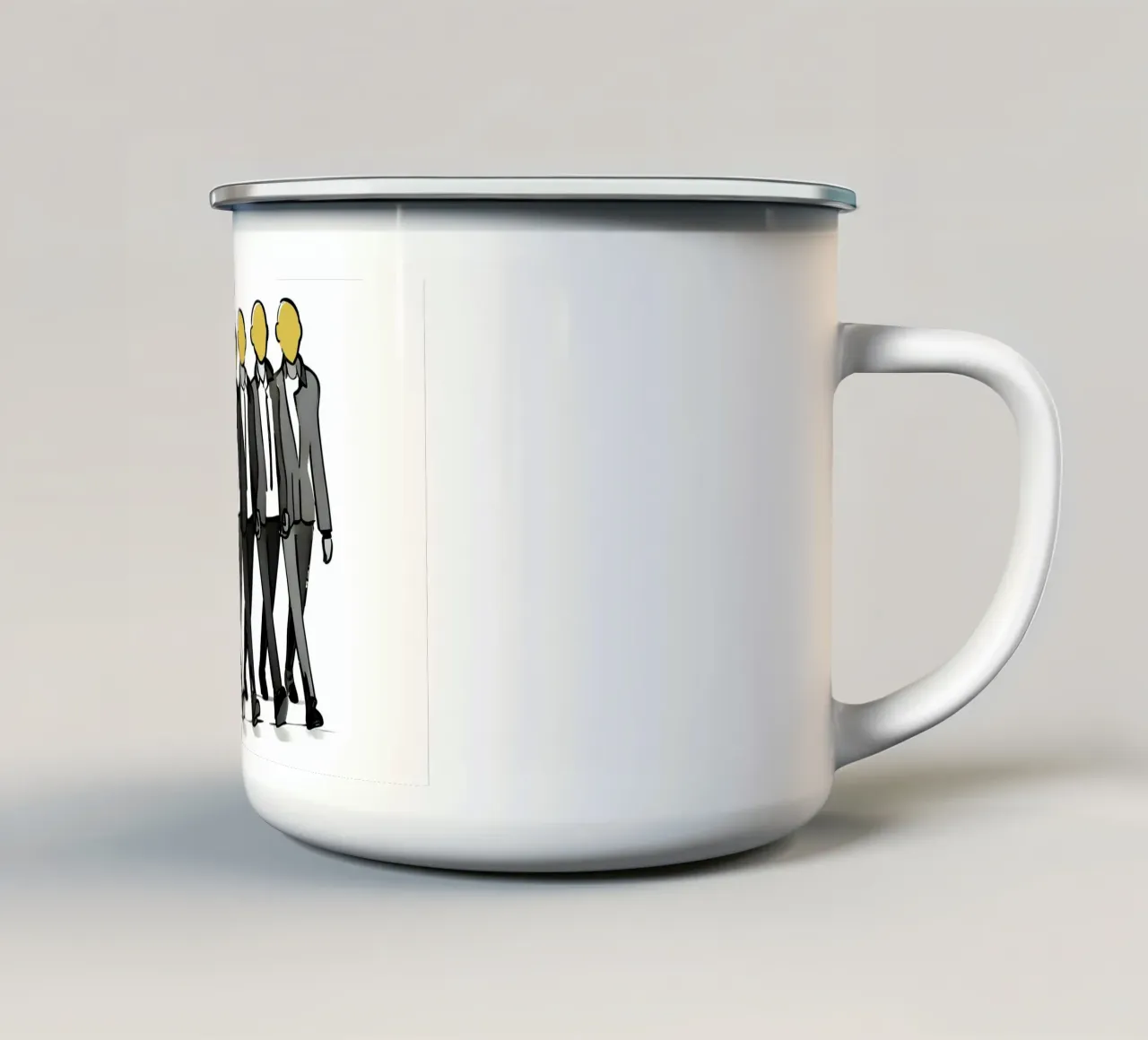 People1023 tazza in smalto da POSTERS - Peter Lorenz