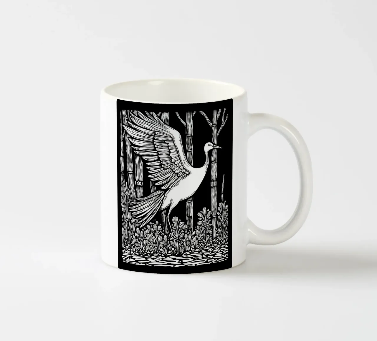 The Still Forest tazza in ceramica da Indigo Rain