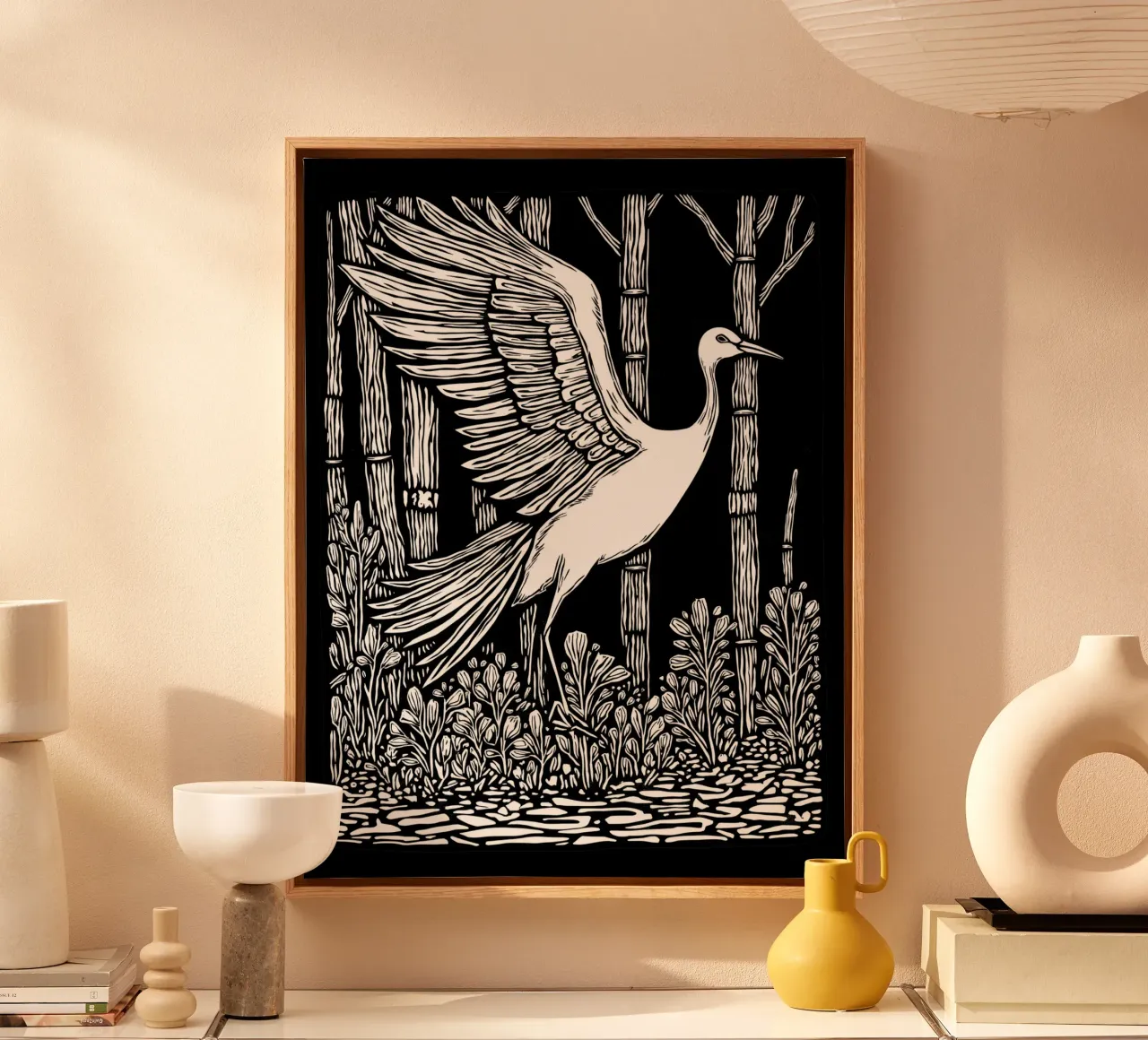 The Still Forest canvas by Indigo Rain