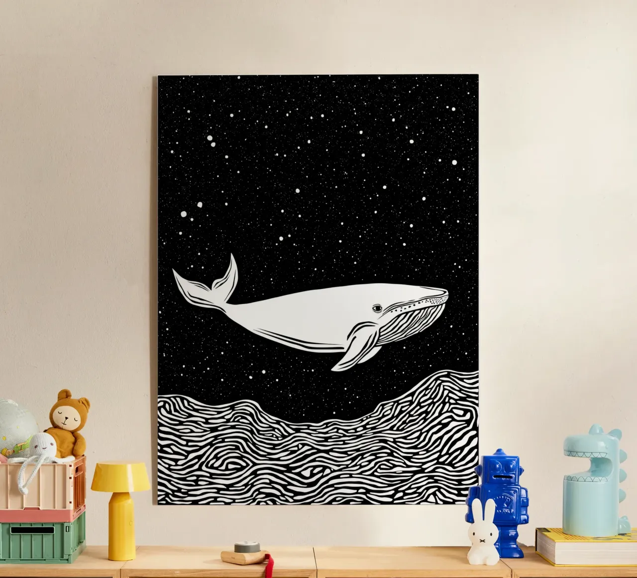 The Cosmic Voyager acrylic glass by Indigo Rain