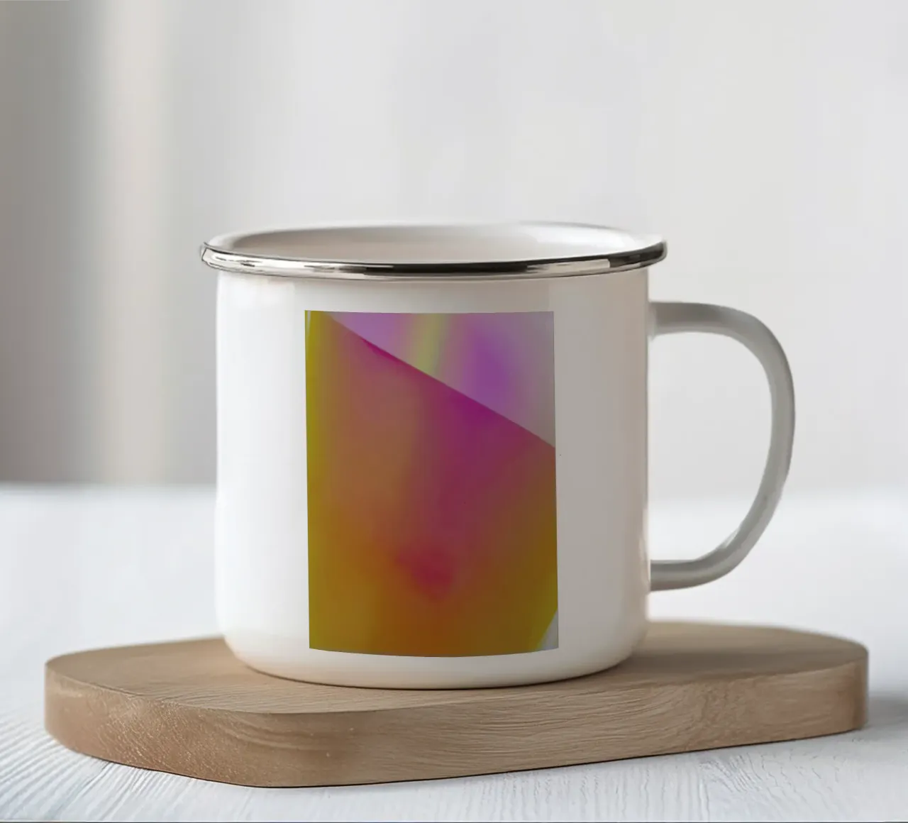 Thebe taza de esmalte de Elena Veronese