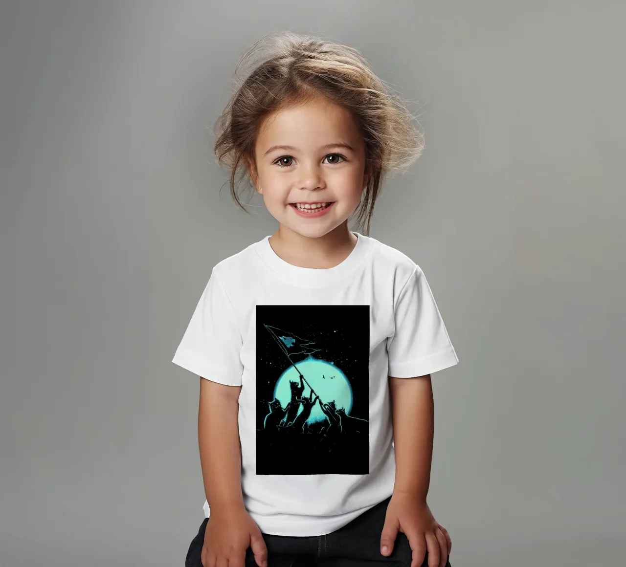 Freedom Cats t-shirt bambini da Nicebleed
