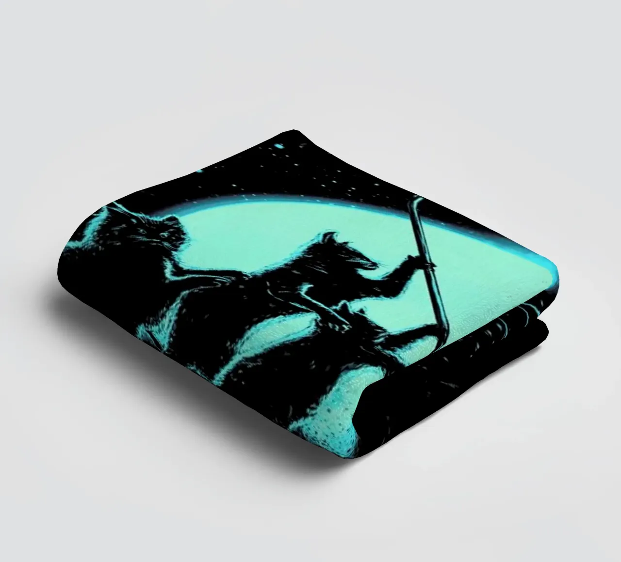 Freedom Cats towel by Nicebleed