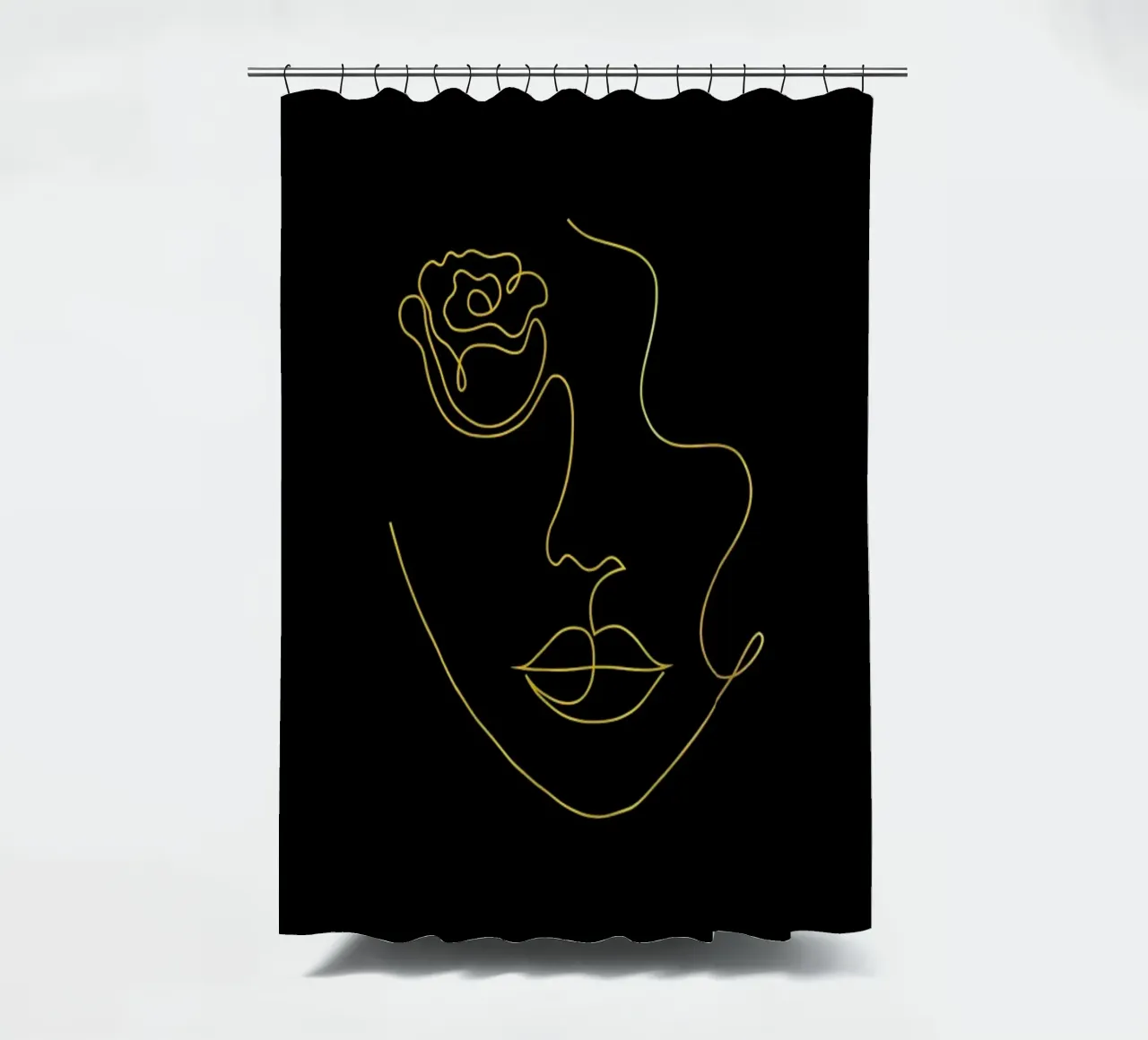 Gold Petal tenda da doccia da Pure