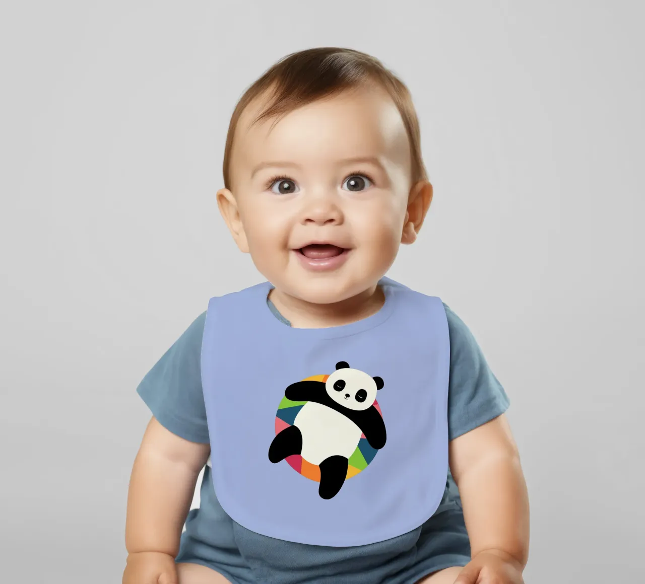 Chillin baby bib by Andy Westface