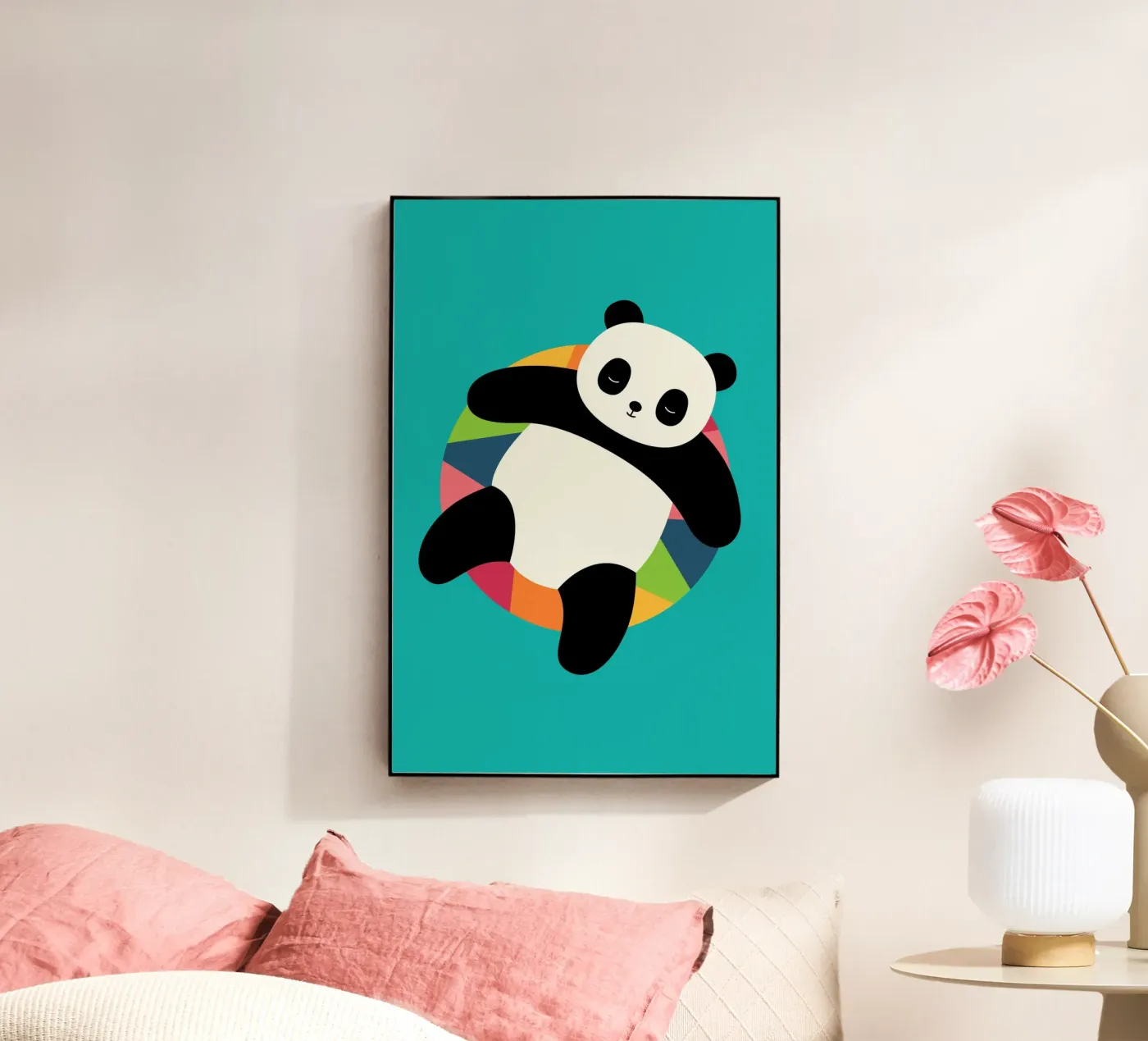 Chillin acrylic glass by Andy Westface