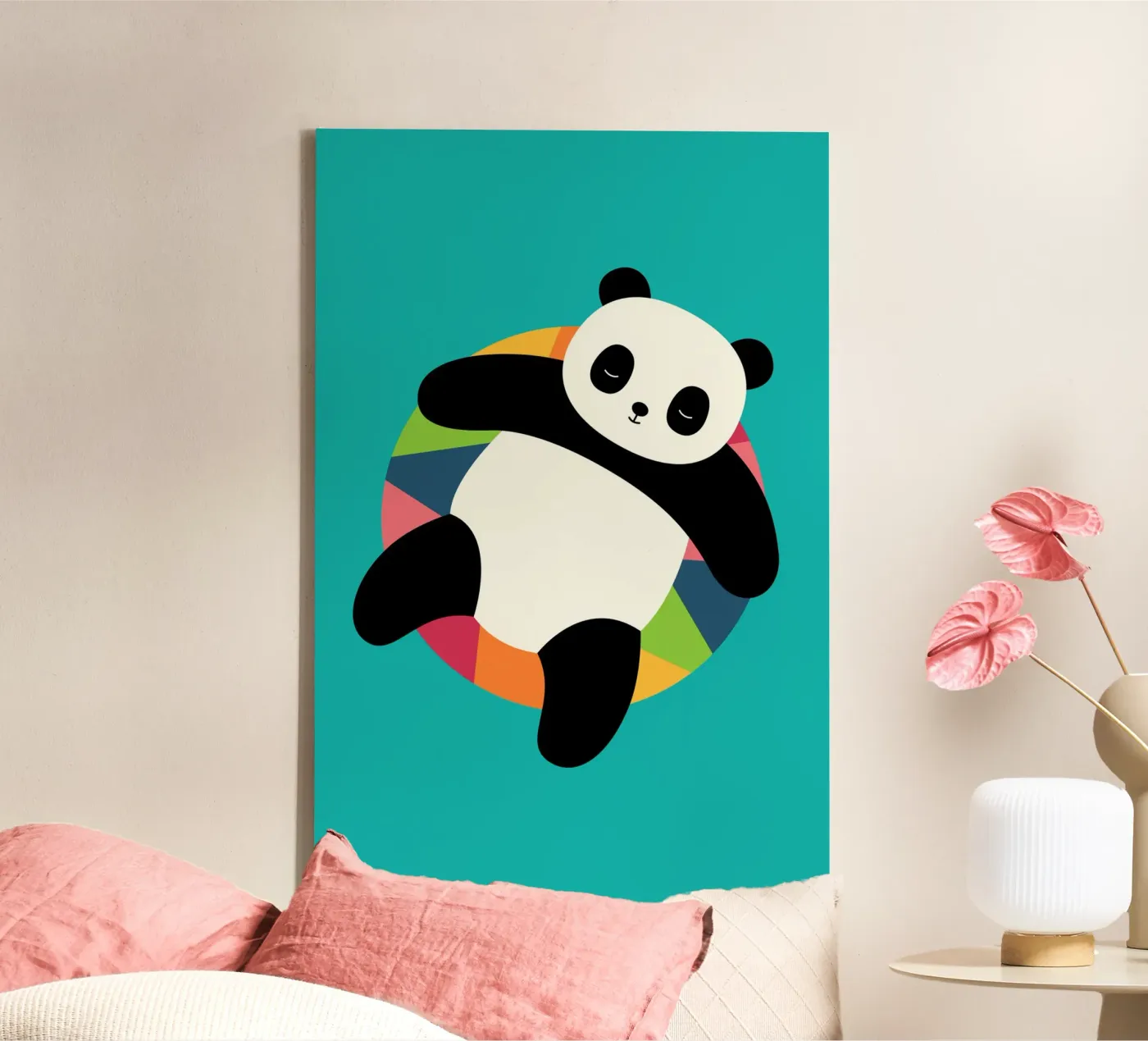 Chillin canvas by Andy Westface