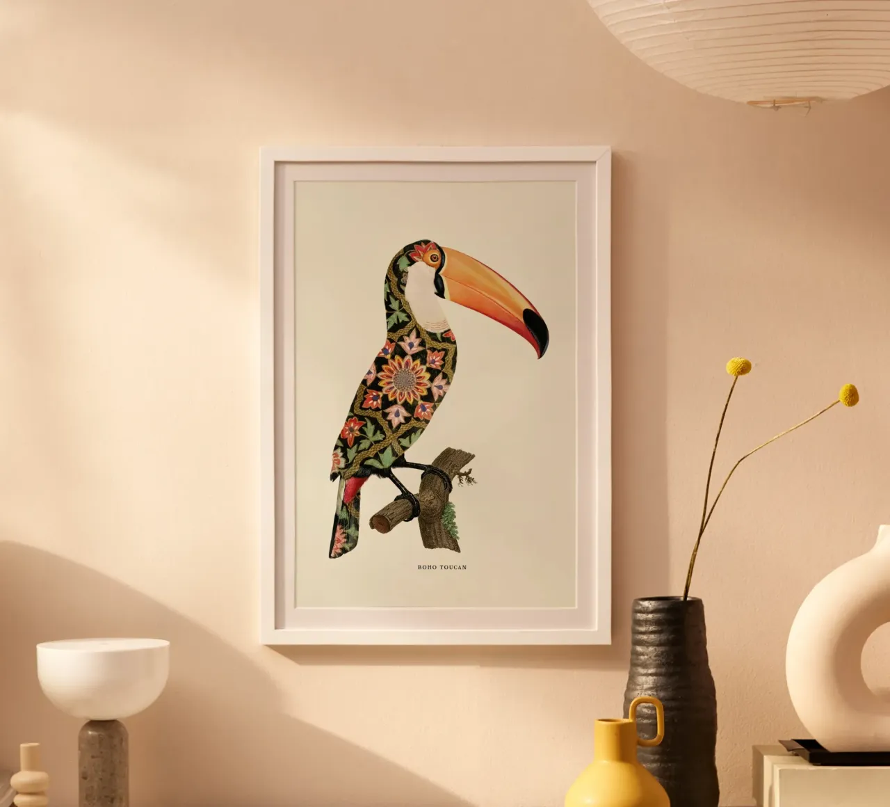 Boho Toucan poster da Jonas Loose