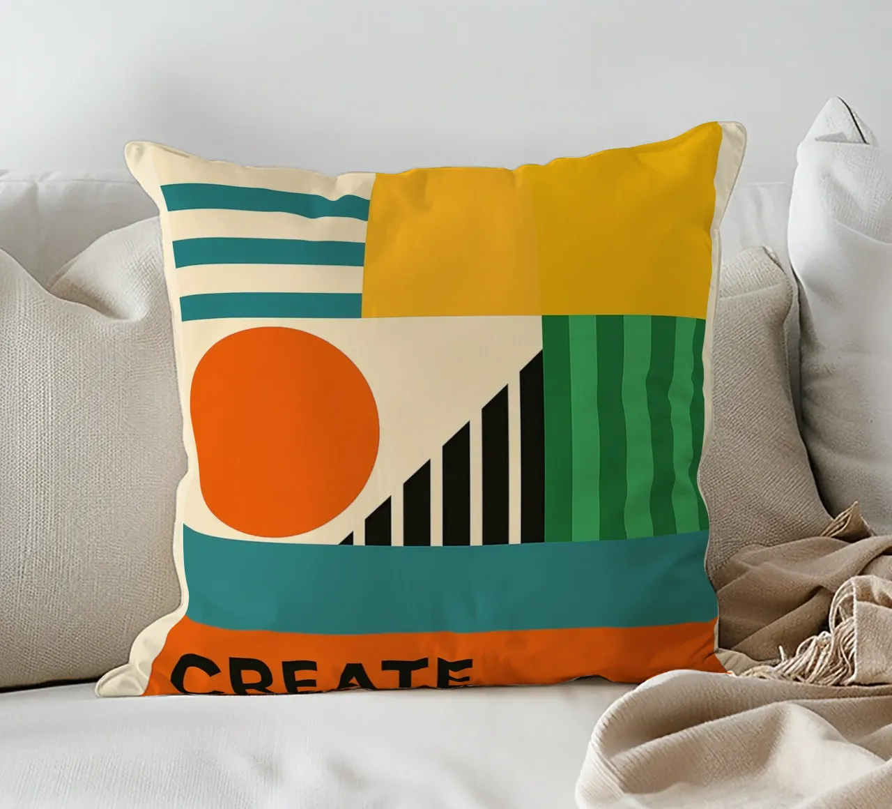 Create - Bauhausstil cuscino da Studio M