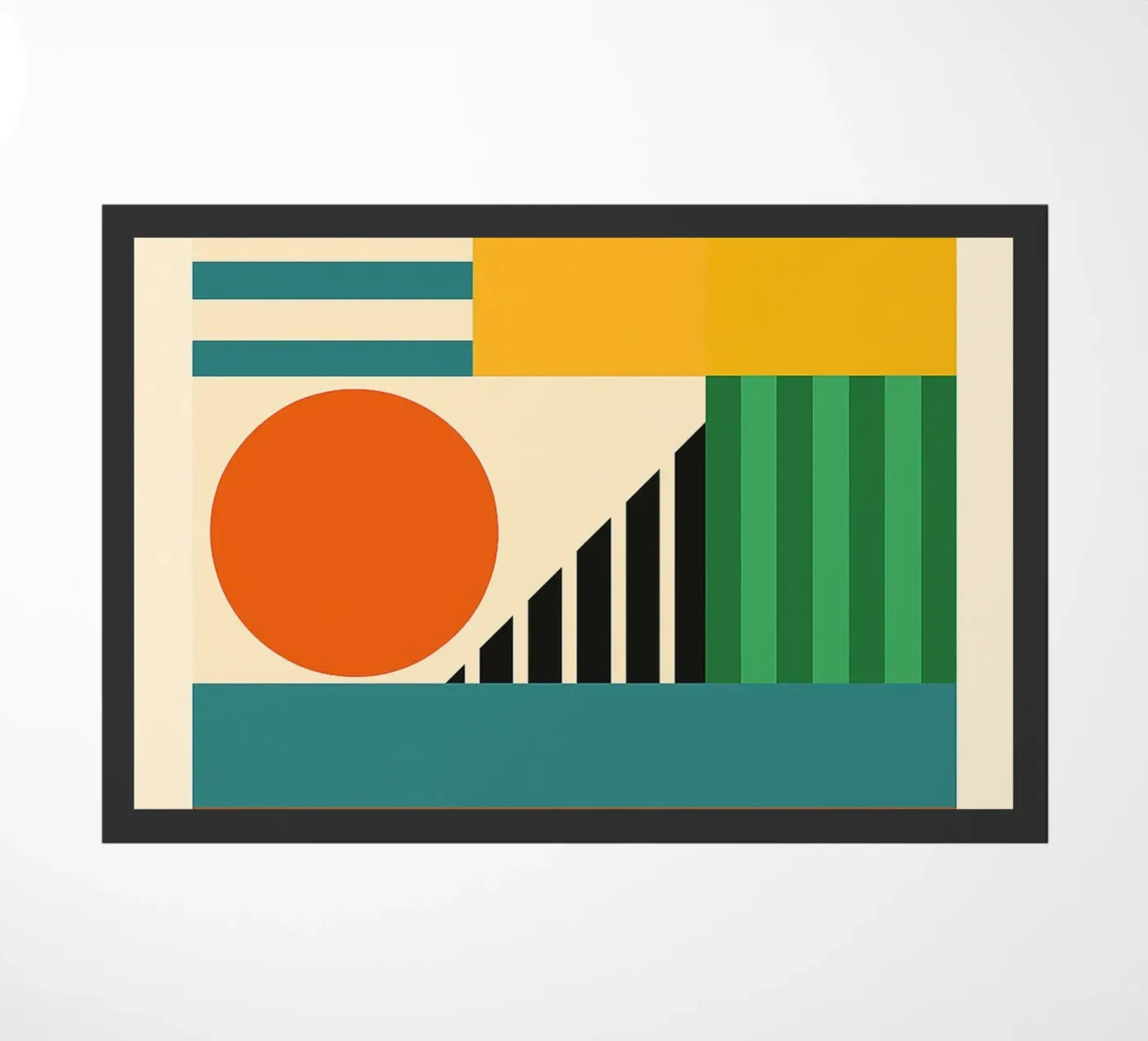 Create - Bauhausstil doormat by Studio M